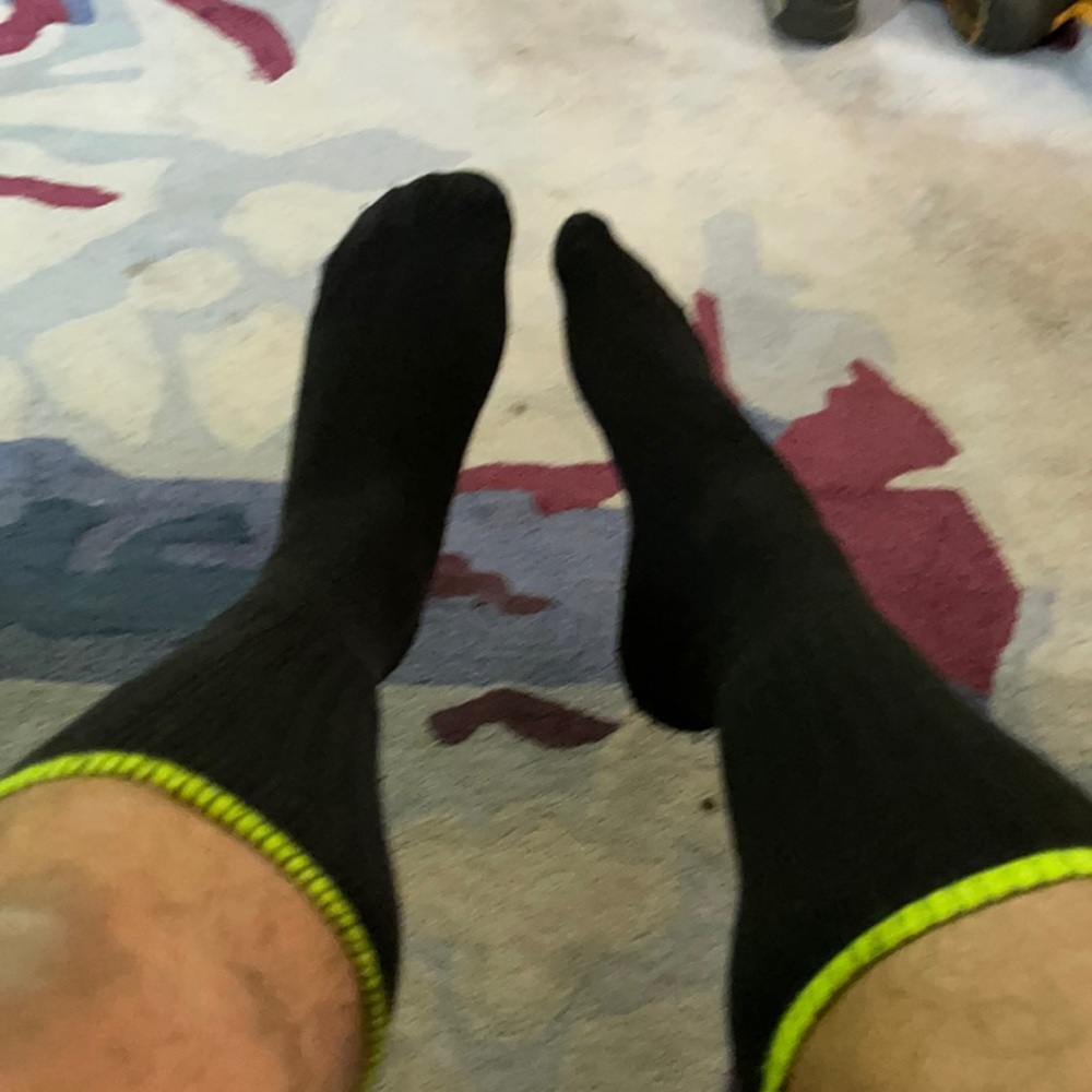 Black and green socks - Picture 1 of 1